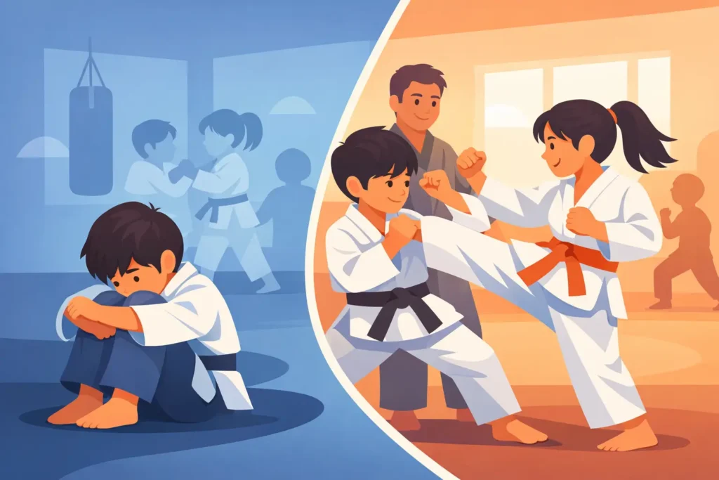 Best Martial Art for Shy Kids?
