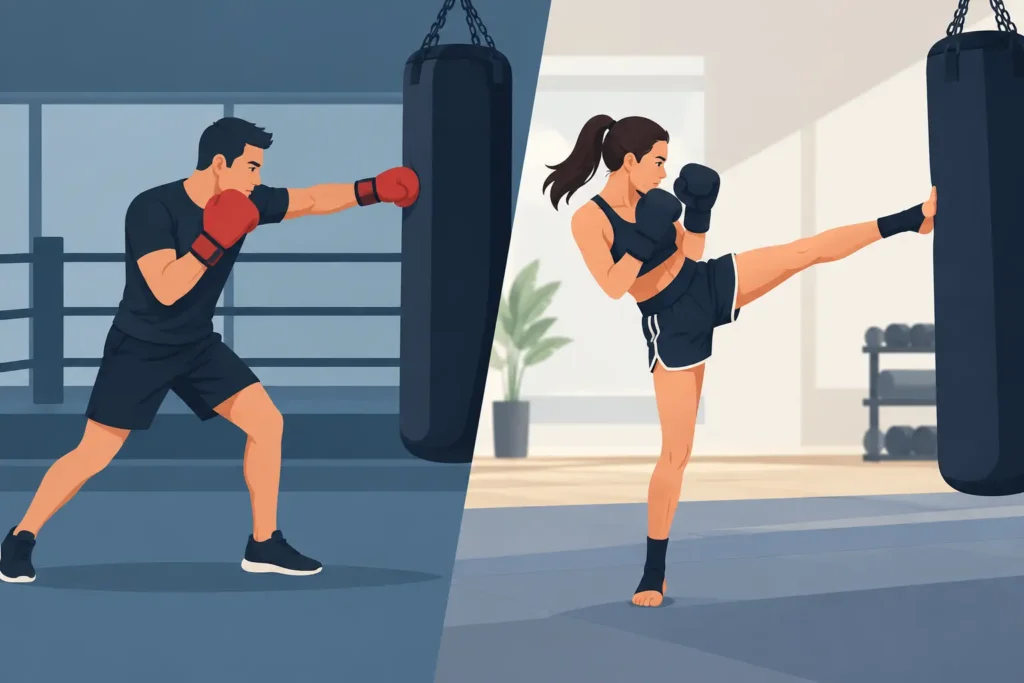 Boxing Versus Kickboxing Classes for Your Goals